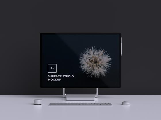 Surface Studio Mockup，电脑样机mockup插图